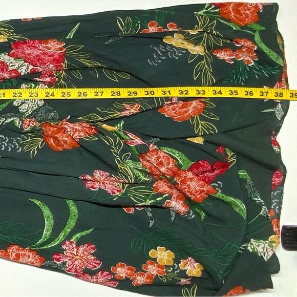 NWT | Walter Baker | Willette Floral Tie Sheath Mini Dress | Green | Size 10 - Picture 10 of 16